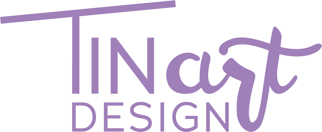 Logo TINart.DESIGN lila