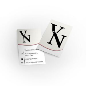 Visitenkarten Entwurf 1